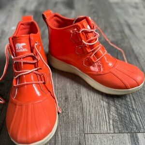 Sorel Bright Orange Boots